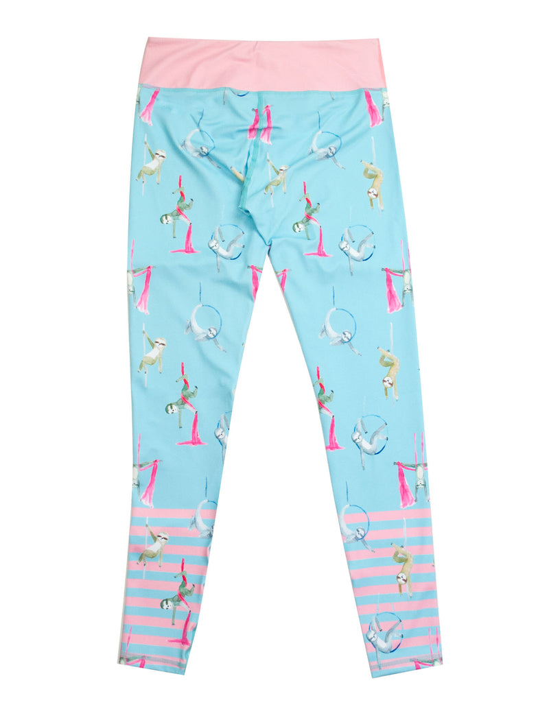 Circus Sloths Full Length Classic Leggings