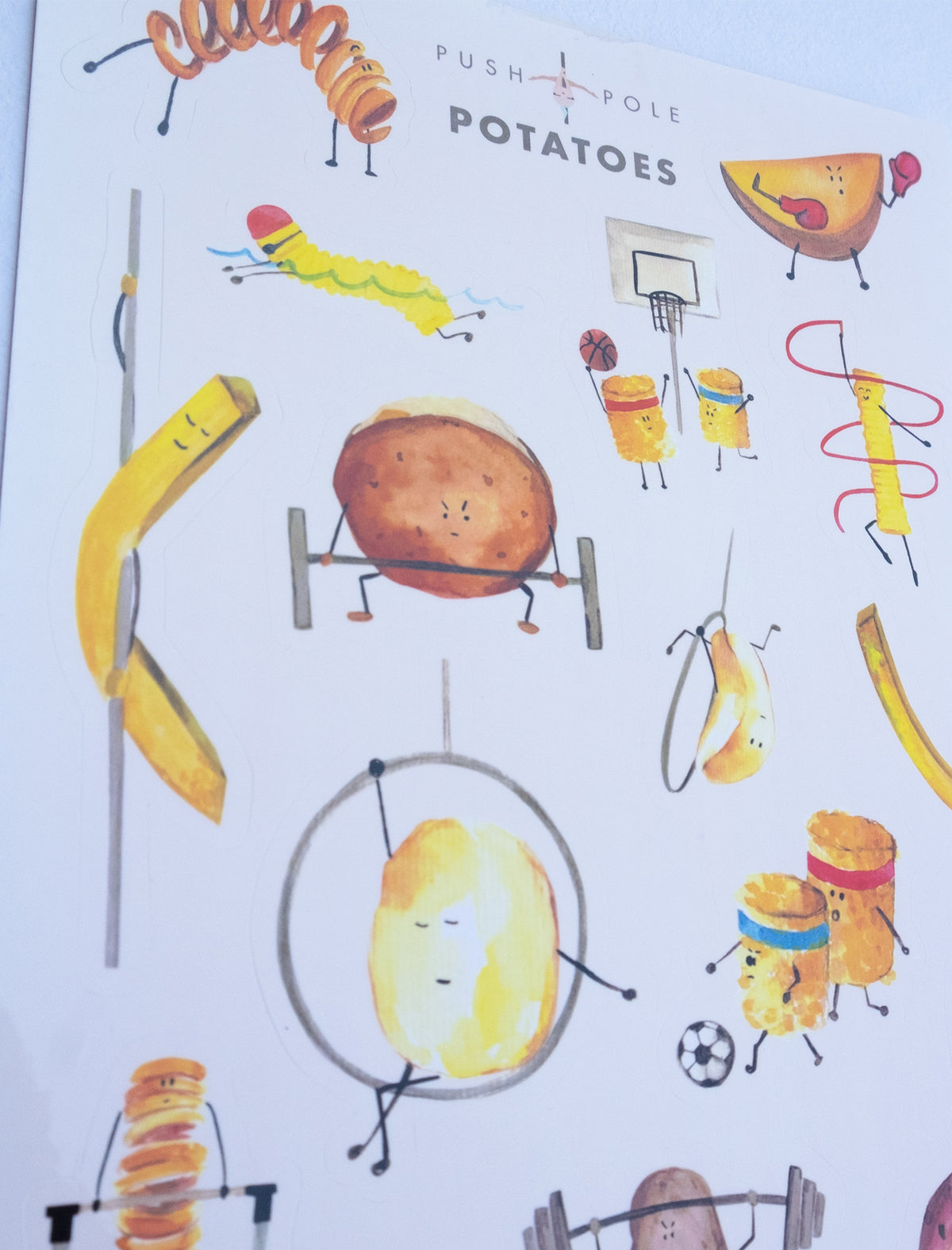 Potatoes Sticker Sheet