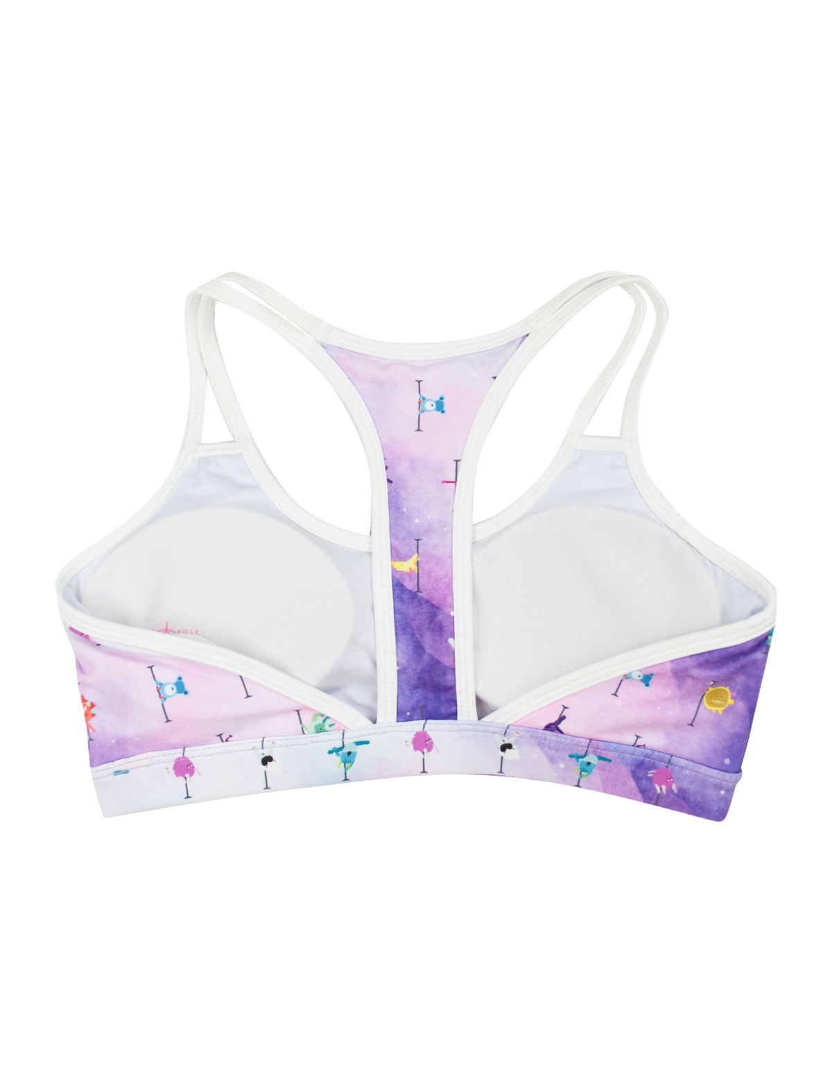 Beast Mode Pastel Classic Racerback Bra