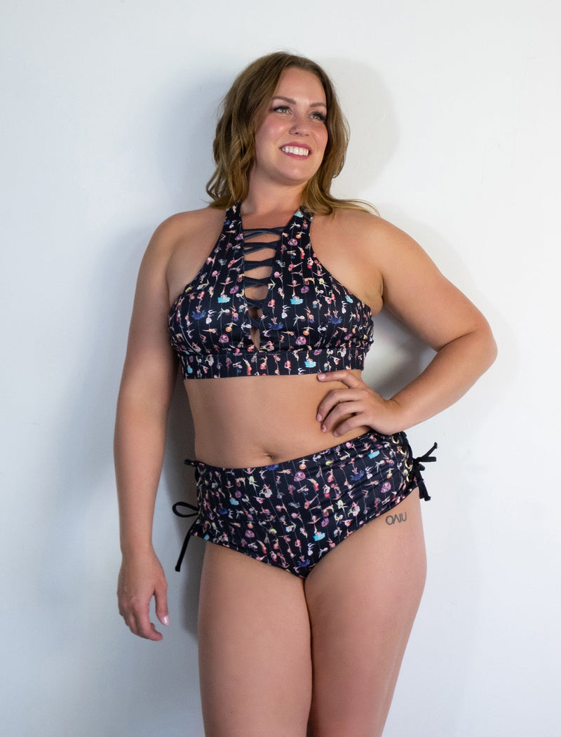 *OOPSIES* Off Duty Poler Criss Cross Bra