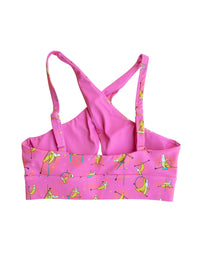 Banana Splits Pink Peekaboo Bra