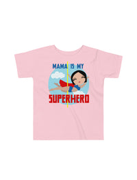Mama Is My Superhero Customizable Toddler Tee