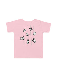 Poling Pandas Toddler Short Sleeve T-Shirt