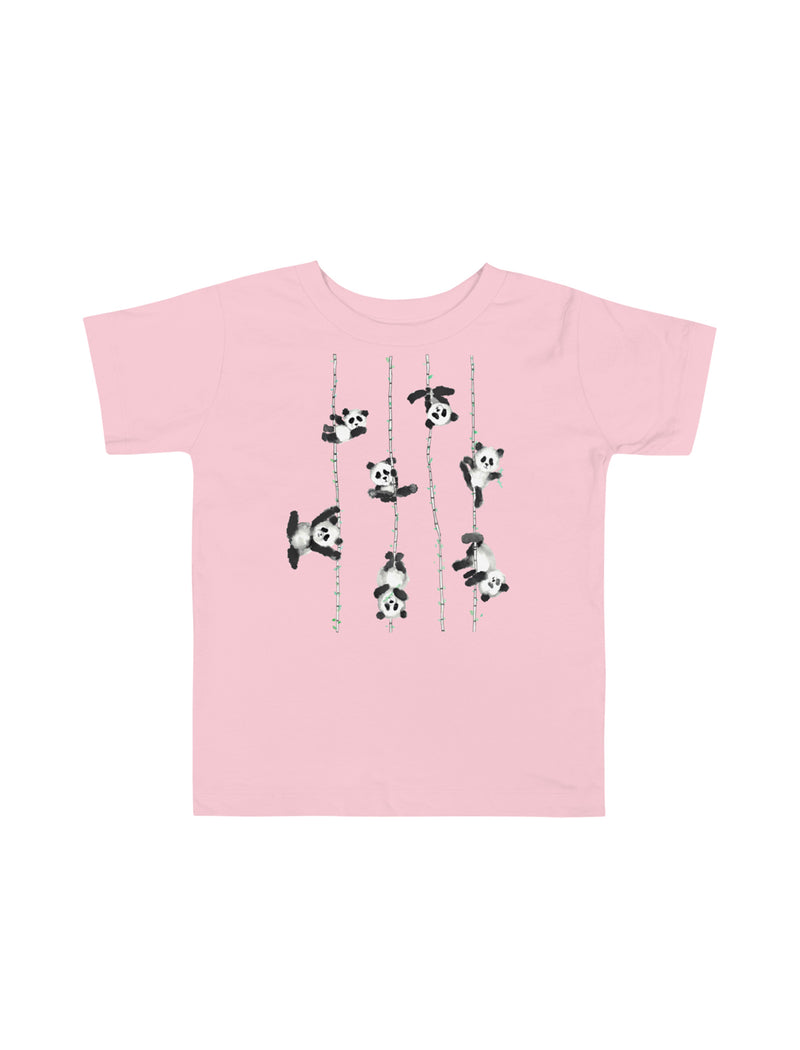 Poling Pandas Toddler Short Sleeve T-Shirt