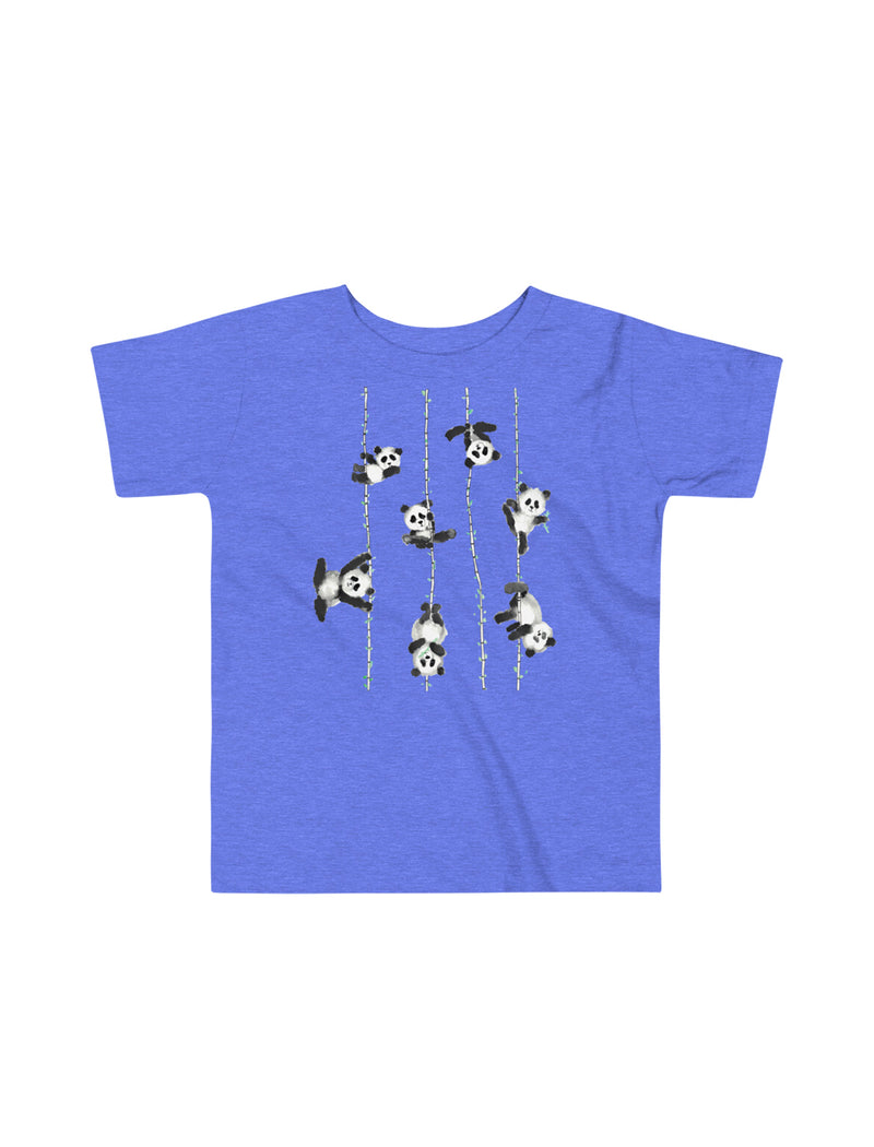 Poling Pandas Toddler Short Sleeve T-Shirt