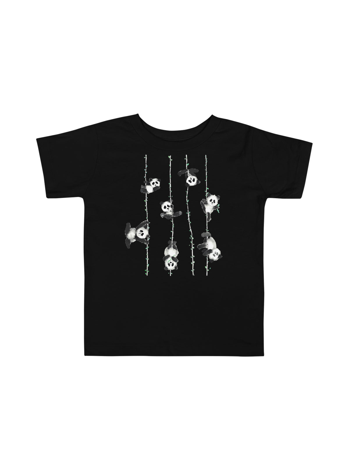 Poling Pandas Toddler Short Sleeve T-Shirt