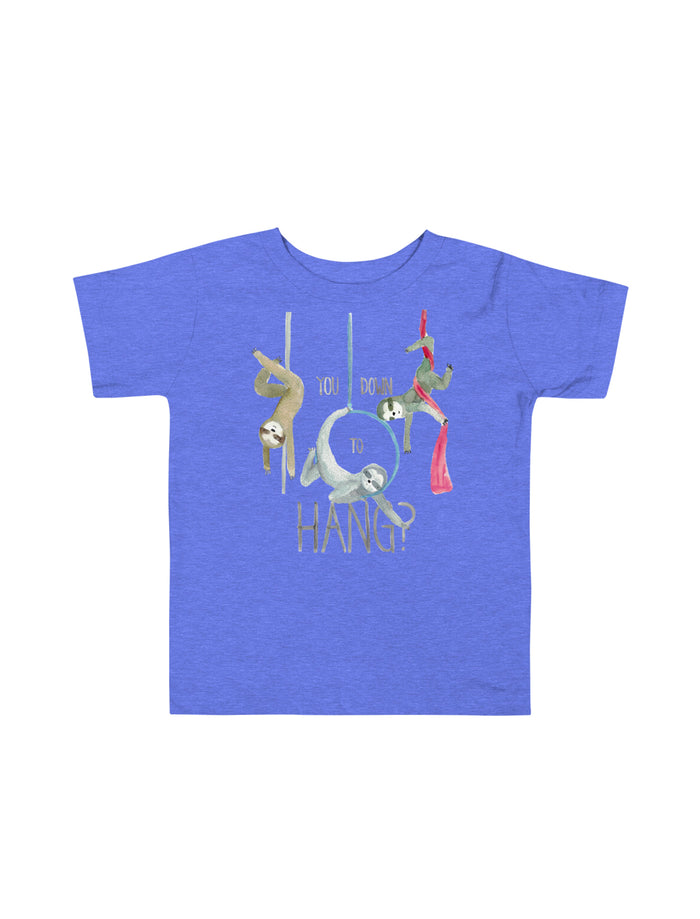 Circus Sloths Toddler Short Sleeve T-Shirt