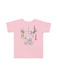 Circus Sloths Toddler Short Sleeve T-Shirt