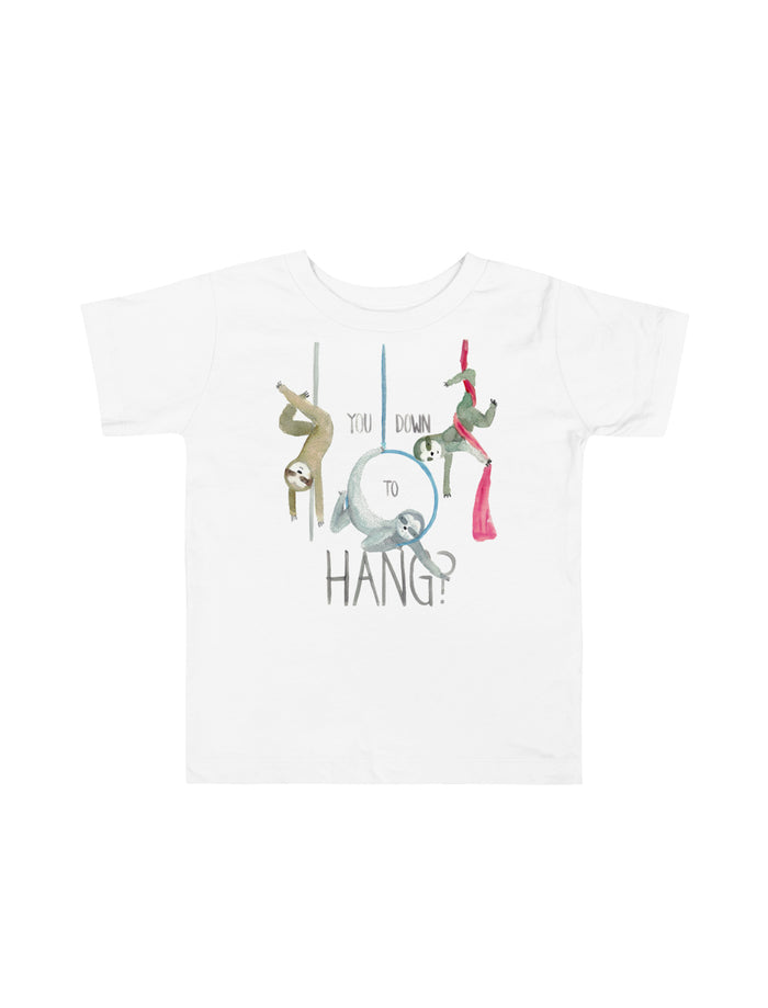 Circus Sloths Toddler Short Sleeve T-Shirt