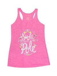 Swole Because I Pole Tri-Blend Tank