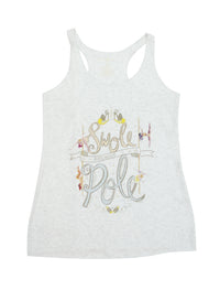 Swole Because I Pole Tri-Blend Tank
