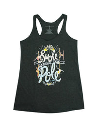 Swole Because I Pole Tri-Blend Tank